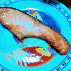 お弁当用のフライパンDe〜焼鮭